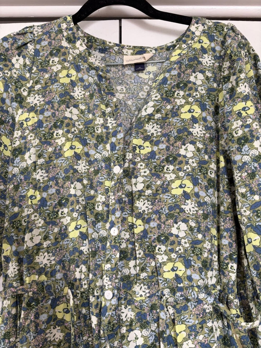 Floral Jumpsuit in Green and Yellow - Picture 3 of 5